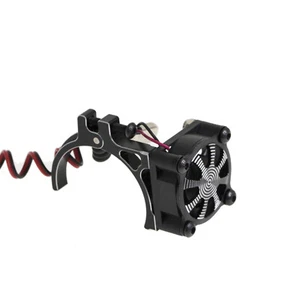 Black Motor Cooling Fan Adjustable Radiators For TRX4 SCX10 RC Car Repair Part d - Picture 1 of 5