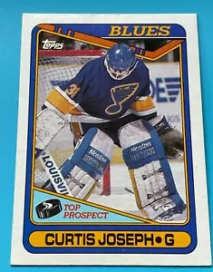 1990-91 OPC O-pee-chee Rookie Card # 171 Curtis Joseph - Picture 1 of 2