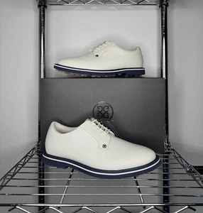 Men's - G/Fore G4 Collection Gallivanter White Leather Golf Shoes G4MC20EF01 - Picture 1 of 6