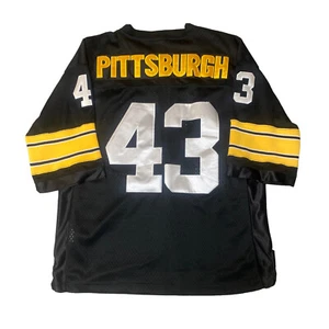 Pittsburgh Steelers NFL #43 Football Jersey Embroidered Men’s Size L - Picture 1 of 8
