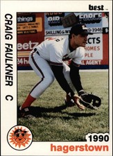 1990 Hagerstown Suns Best #10 Craig Faulkner