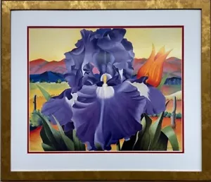Sylvia Grycner "Serenity" Hand Signed & # Framed Impressionist Floral Art New - Picture 1 of 5