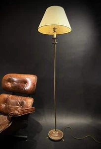 Vintage Laura Ashley Floor Lamp | Cream Shades - Picture 1 of 12
