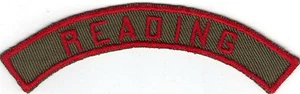 BOY SCOUT READING TRS TKRS KRS TAN & RED KHAKI & RED COMMUNITY STRIP  - Picture 1 of 2