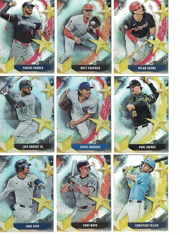2025 Topps Stars of MLB -You Pick- Buy 1 Get 1 Free! - Image 1 of 1