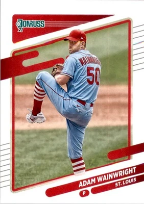 2021 Donruss Baseball Card #137 Adam Wainwright - Image 1 of 2