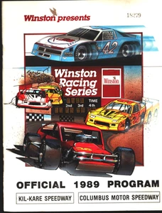 Winston Presents Winston Racing Series Official 1989 Program Kil-Kare Speedway - Picture 1 of 2