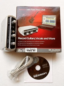 M-Audio Fast Track USB, mix mic & guitar +XP/Visa Software. See description. - Picture 1 of 7