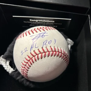 Julio Rodriguez -“2022 AL ROY”- Fanatics Under Wraps Inscribed - Signed Baseball - Picture 1 of 2