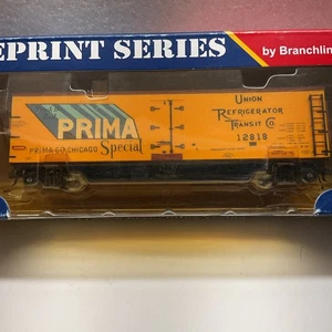 Blueprint Series Branch line Trains HO 40’ ACF WOOD REEFER 112501 Prima Beer - Picture 1 of 3