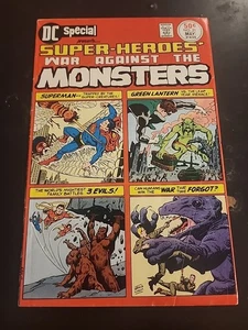 DC 1976 DC SPECIAL #21 SUPER-HEROES' War Against The Monsters. K Box - Picture 1 of 15
