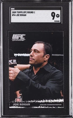 2009 TOPPS UFC ROUND 1 #94 JOE ROGAN SGC 9 - Image 1 of 2