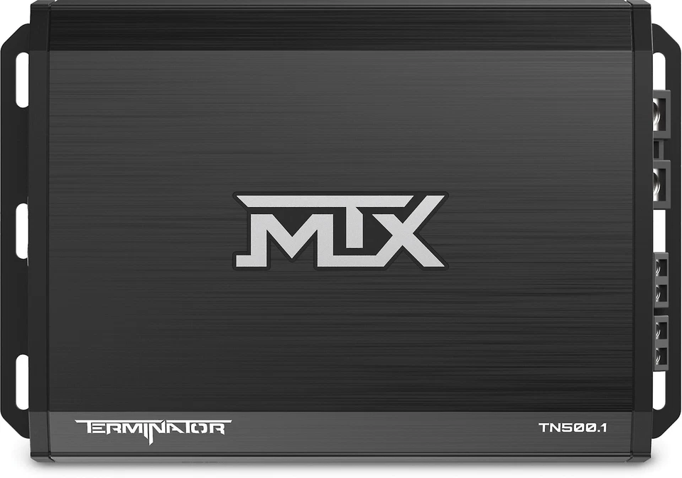 MTX Terminator TN5001 Amplifier Mono Block Class D 500W RMS Bass Boost Black