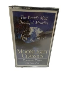 Moonlight Classics Romantic Piano & Orchestra Readers Digest Cassette Tape 1992 - Picture 1 of 2