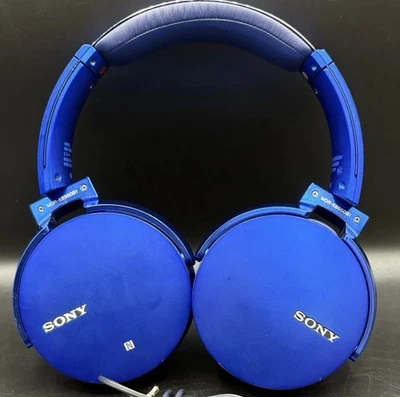 Sony MDRXB950B1 Over the Ear Wireless Headphone - Blue Spider-verse Headphones - Image 1 of 4
