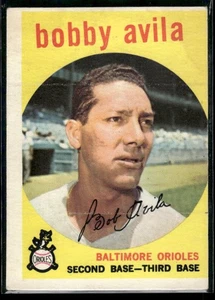 1959 Topps #363 Bobby Avila EX - Picture 1 of 2