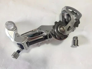 SR Suntour Short Cage Reverse pull Rear Derailleur Rapid Rise 7S Folding Bike - Picture 1 of 4