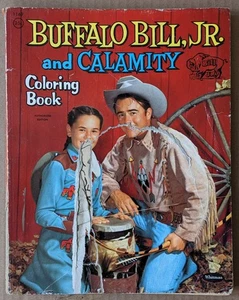 Libro para colorear Buffalo Bill and Calamity Estados Unidos 1957 Alex Toth - Imagen 1 de 12