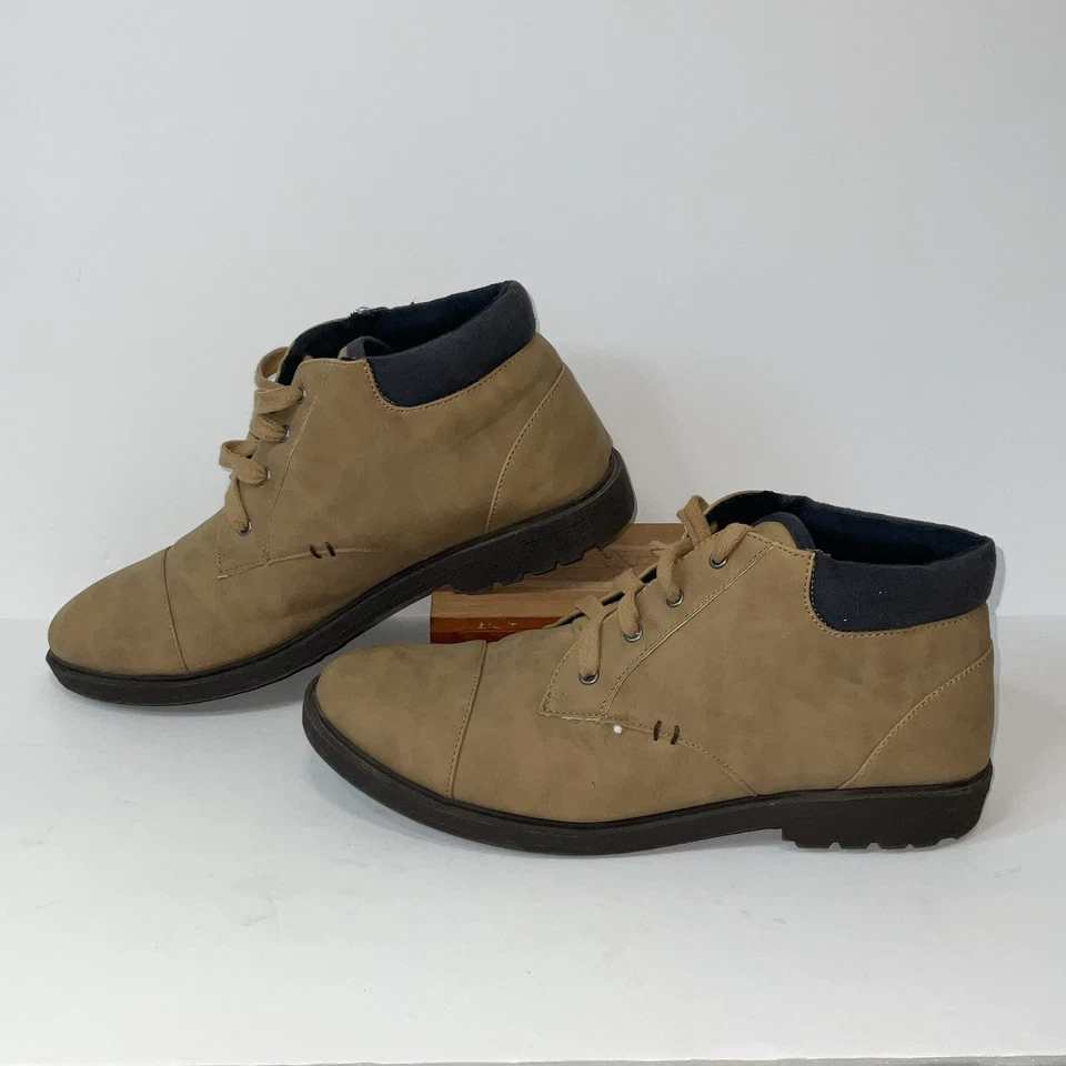 Kenneth Cole Reaction Botas al Tobillo Marrón Hombre Niño Juventud Talla 7 Foto 1 de 4