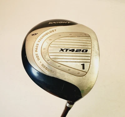 Knight XT420 10° Driver Golf Club 1 Wood Hot Face Technology Forged RH Int Flex - Image 1 of 4