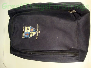 Bolso de equipaje pequeño Knights of York 2007 Black Heritage con cremallera de golf parche plano - Imagen 1 de 2