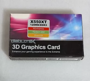 ATI Radeon X550XT 128MB DDR 16x PCI Express Video Card - Picture 1 of 7