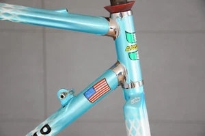 vintage ANSELMO frame and fork, COLUMBUS AIR Aerodynamic Steel tubes, VGC - Bild 1 von 11