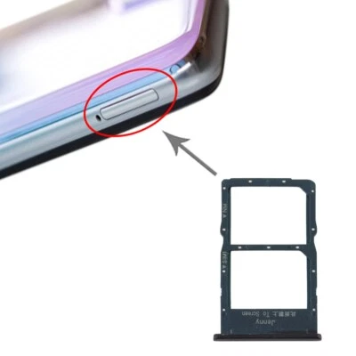 Alloggio Vassoio per schede SIM + vassoio per schede NM per Huawei P40 Lite 4g - Immagine 1 di 4