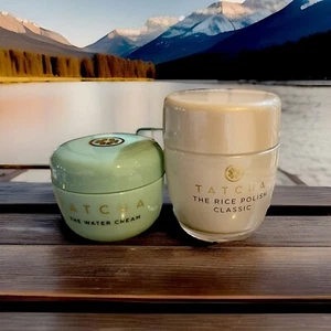 2 Combo Tatcha Cream Moisturizer The Rice Polish Foaming Enzyme (travel size) - Picture 1 of 1