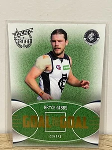 Carlton Blues Bryce 2017 certificado AFL SELECT #043. - Imagen 1 de 2
