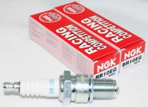 2 Pack of Genuine NGK 3830 Racing Spark Plug BR10EG Honda Kawasaki Yamaha - Picture 1 of 9