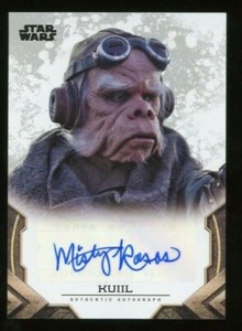 2020 Topps Star Wars The Mandalorian AUTO - Misty Rosas as Kuiil
