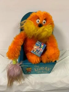 Vintage Coleco 1983 Dr. Suess The Lorax Stuffed Plush Toy In Box - Picture 1 of 7