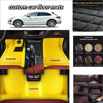 Alfombrillas de coche personalizadas impermeables para todo tipo de clima de lujo para Suzuki S-Cross Foto 1 de 4