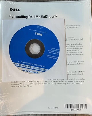 Dell CD For Reinstalling Dell MediaDirect 3 - Image 1 of 3
