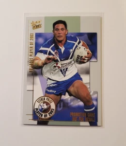 2004 NRL SELECT AUTHENTIC PROMO CARD BULLDOGS STEVEN PRICE - Picture 1 of 1