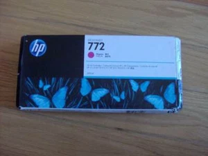 2020 GENUINE HP #772 300ml Magenta Cartridge CN629A DESIGNJET Z5200 FACTORY SEAL - Picture 1 of 1