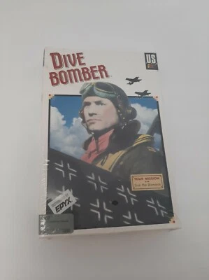 ATARI ST DIVE BOMBER 512K EPYX FACTORY SEALED VINTAGE COMPLETE GAME RARE NIB - Image 1 of 4