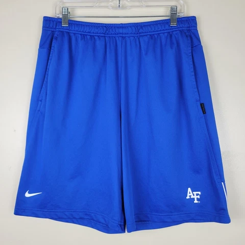 Nike L Dri-Fit Onfield Air Force Falcons Royal Blue Active Shorts Cover