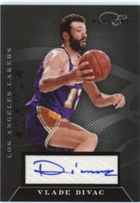 2010-11 Elite Black Box Status Signatures /149 Vlade Divac #185 Auto HOF