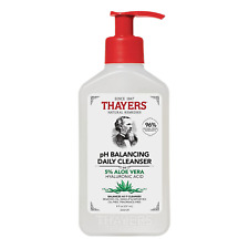 THAYERS Ph Balancing Daily Cleanser, Face Wash with Aloe Vera, Gentle and Hydrat