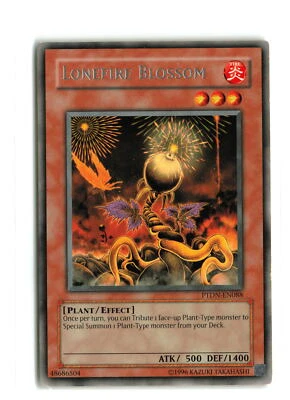 LONEFIRE BLOSSOM PTDN-EN088 RARE YUGIOH TCG LP - Image 1 of 2