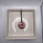 Rae Dunn Peppermint Artisan Collection Napkin Holder and Weight  FAST SHIP NWT