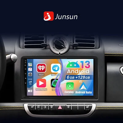 6GB+128GB Android 14 Autoradio SWC Für Mercedes Benz Smart Fortwo 451 2005-2010 - Bild 1 von 4