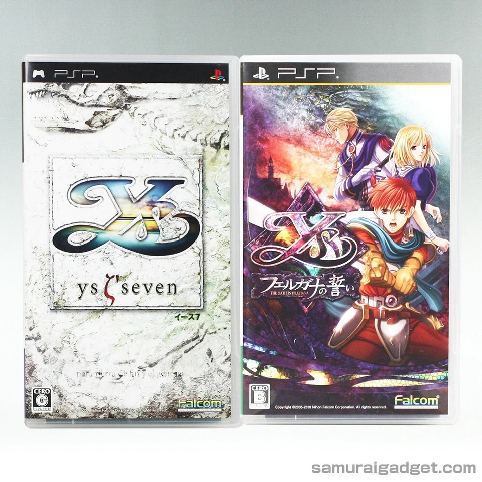 Ys 7 - Ys Seven - & Ys - The Oath in Felghana - PSP [Japón] PlayStation Portátil Foto 1 de 4