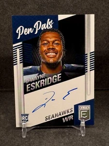 D'wayne Eskridge 2022 Donruss Elite Pen Pals #PP-DWE Autograph RC - Bild 1 von 2