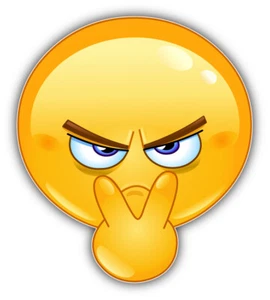 Smile I'm Watching You Car Bumper Sticker Decal - Imagen 1 de 1