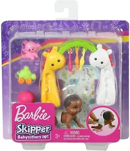 Barbie Skipper Babysitters Inc JUEGO DE GATEO Y Tiempo de Juego Muñeca AA BABY - NUEVO - Imagen 1 de 6