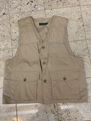 VINTAGE Unworn George Stafford XXL Game Bird Hunting Vest  100% Cotton - Image 1 of 4