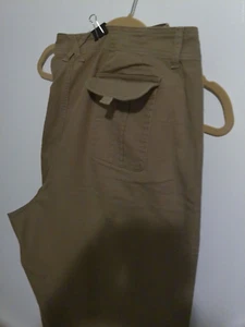 Khazana Stretch Pants Olive Green - Picture 1 of 6